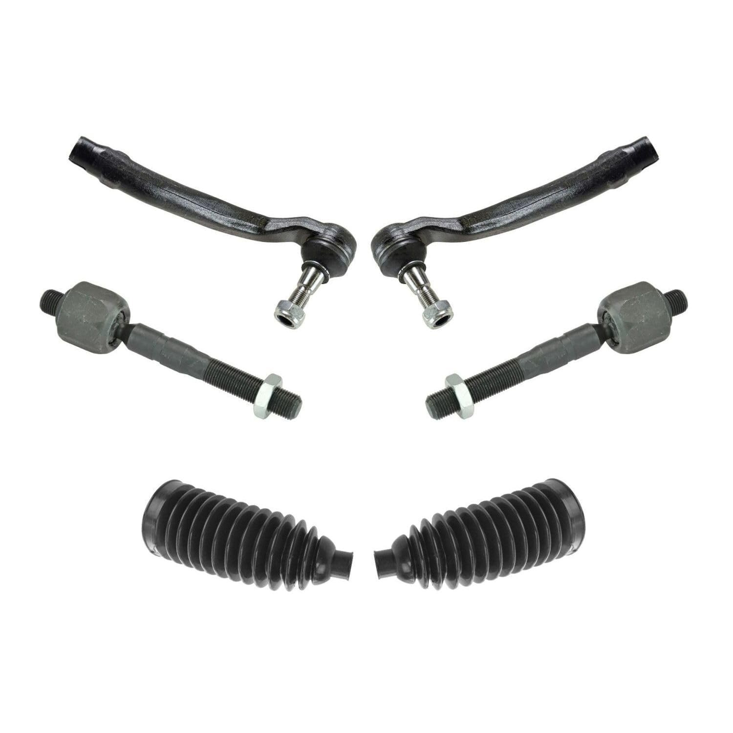 4pcs Inner Outer Tie Rods Bellows Kit for Benz ML320 ML350 ML430 ML500 ML55