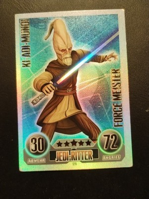 Star Wars Force Attax Ki-Adi-Mundi 179 Force Meister Clone Wars Serie 1