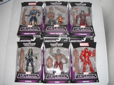 Marvel Legends 2014 Guardians Of Galaxy Action Figures Groot BAF Full Set of 6