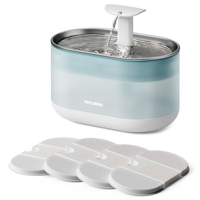 Petlibro Capsule Cat 67oz/2.1L Stainless Steel Tray Cat Water Fountain