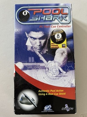 Vintage NOS 1999 Pool Shark Pool Cue USB Computer Mouse PC Win InterAct