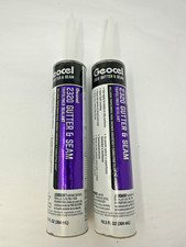 2 PACK of GEOCEL 2320 Gutter  Seam White Tripolymer Sealant - 10.3 oz.