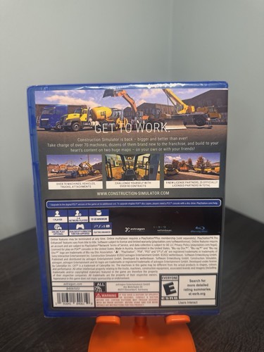 Simulador de construcción Sony PlayStation 4 PS4 PS5 actualización disponible NUEVO SELLADO - Imagen 2 de 3
