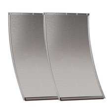 2 Pack Large Dog Door Replacement Flaps with Screws, Large, of 2