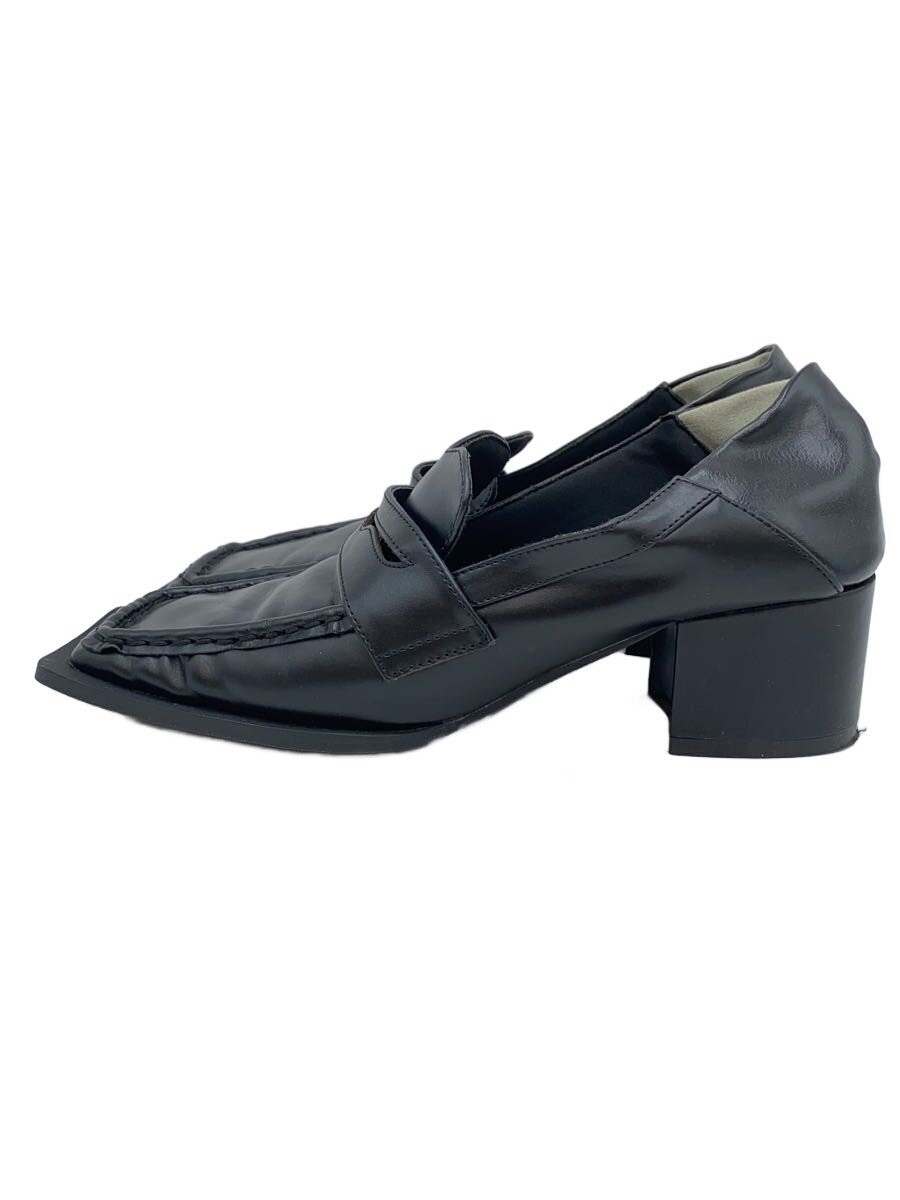 Ameri Square Toe Pumps L Black Jis38 - image 1