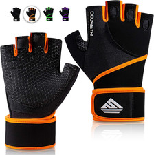 Workout Gloves Gym Gloves Weight Lifting Gloves for Men Women with Full Palm Pad