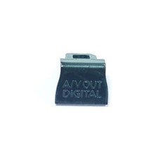 For Canon IXUS85 IS IXY25 SD770 USB Cover Door Cap A/V OUT Black NEW