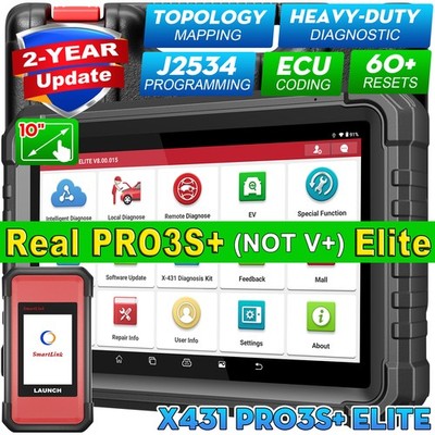 LAUNCH X431 PRO3S+ ELITE PRO5 Profi KFZ OBD2 Diagnosegerät J2534 ECU Programmier