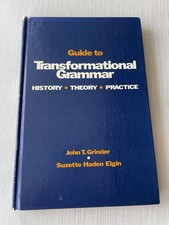 Guide to Transformational Grammar By John T. ...