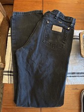 Vintage Wrangler Jeans 33x36 Cowboy Cut Cowboy Worn Slim Fit
