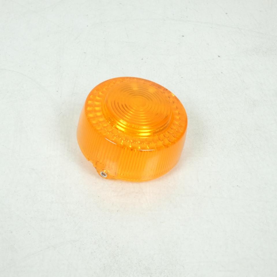 Cabochon clignotant moto Yamaha 50 Chappy 4F4-83312-N0 plastique transparent orange