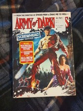 Army of Darkness Screwhead Edition DVD 1992 Horror Comedy RARE SLIPCOVER