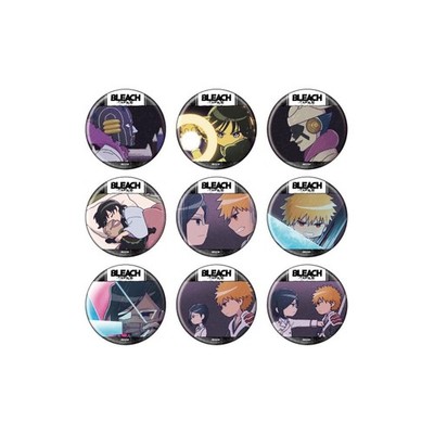 BLEACH The Thousand-Year Blood War arc 23 [GraffArt] Can Badge BOX [all 9 sets]