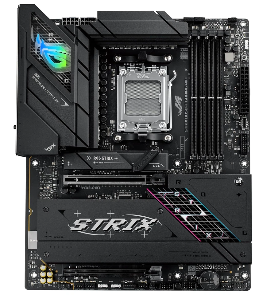 ASUS ROG Strix B850-F Gaming WiFi AMD AM5 B850-F ATX Motherboard, MSRP IS $463 - Image 2 of 4