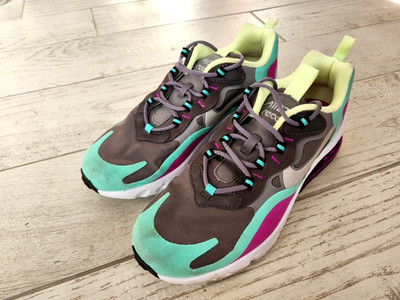 Nike Shoes Air Max 270 React Running Sneaker BQ0103-007 Youth 7Y Womens 8.5