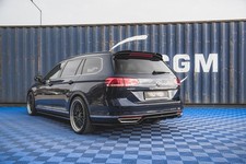 Maxton Design Diffusor Heckansatz passend für VW Passat B8 schwarz Hochglanz