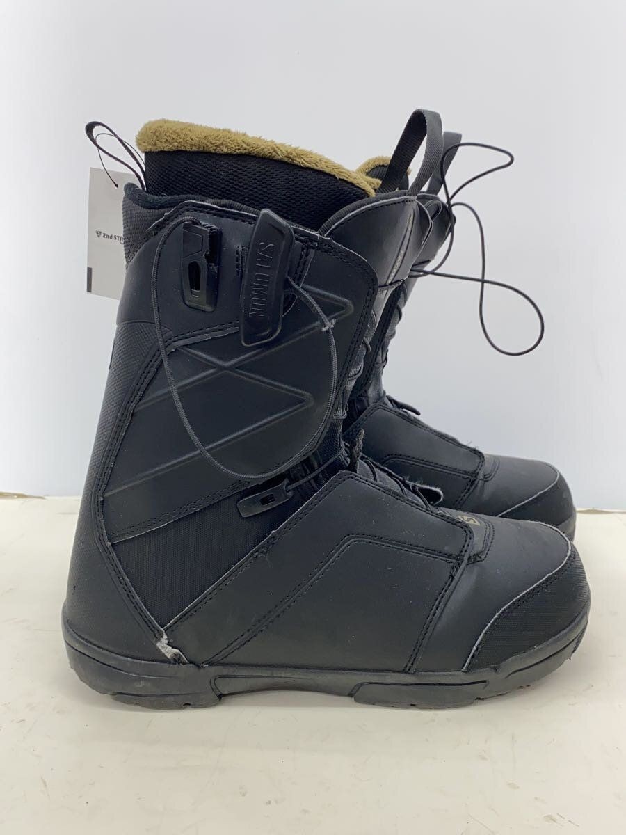 Stivali Snowboard Salomon Faction 27 5 cm Quick Racing Nero Usati