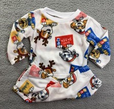 Paw Patrol Toddler Baby 12 Months Microfleece Long Sleeve Pajama Set