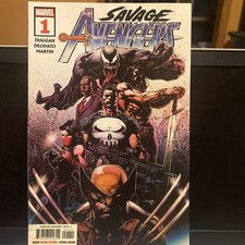 Savage The Avengers #1 David Finch (Marvel Comics July 2019)
