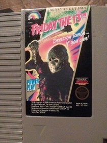 Friday the 13th (Nintendo Entertainment System, 1989) NES Authentic 