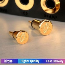 Cayin 2PCS 3.5mm 4.4mm Portable Gold-plated Brass Dust Plug for 3.5mm/4.4mm
