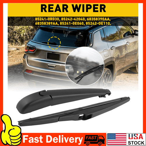 Rear Wiper Blade & Arm for TOYOTA HIGHLANDER 2020-2021 Back Windshield Wiper - Picture 23 of 24