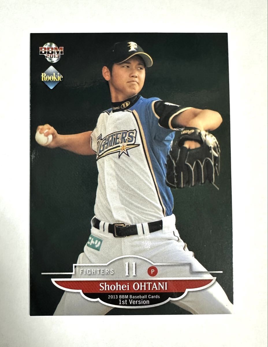 SHOHEI OHTANI RC BBM 2013 1st Version #183 TRUE ROOKIE CARD Fighters NPB