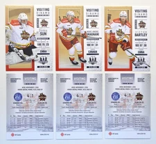 2018-19 KHL Kunlun Red Star Visiting Dinamo Minsk Pick a Player Card