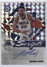 2021-22 Panini Mosaic Scripts Georges Niang #SC-GNN Auto 4f5