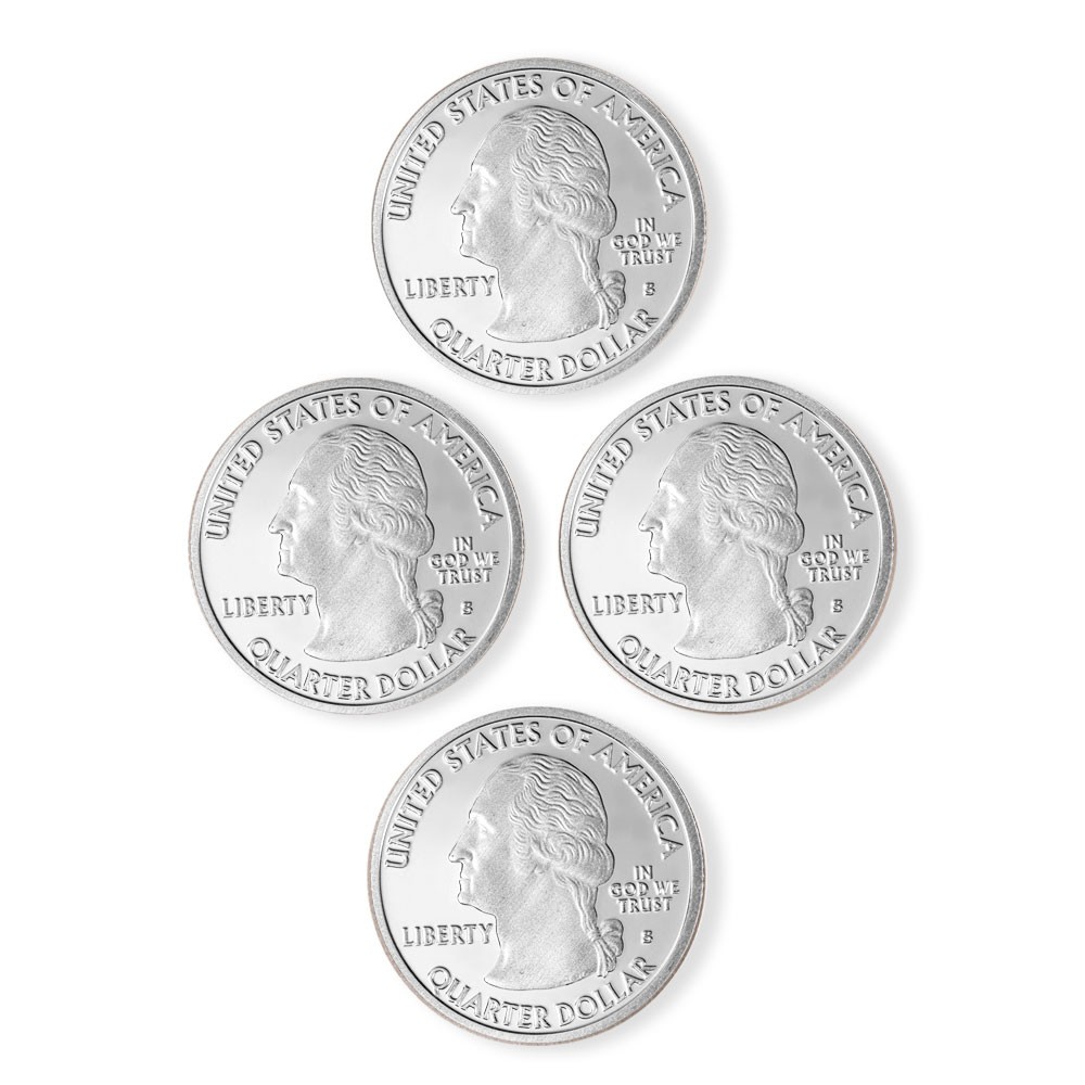 90% Silver Coins ($1 FV, 1992 Plus)