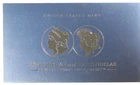 2024 S Morgan and Peace Dollar Proof Two Coin Set Silver w/ OGP & COA