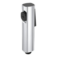 ABS Handheld Bidet Sprayer G1/2 0.79" for Toilet, Plating Bright Silver