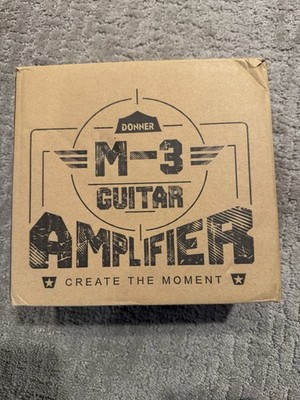 Donner M-3 Mini Electric Guitar Multimedia digital Amplifier -NIB