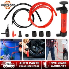 Multi-Use Gas Oil Siphon Pump Fluid Transfer Pump Siphon Fuel Transfer Pump Kit