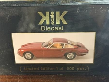 KK-Scale 1:18 - Lamborghini 400 GT 2+2 (1965) - Red Metallic - Limited Edition