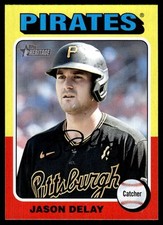 2024 Topps Heritage Jason Delay Pittsburgh Pirates #233