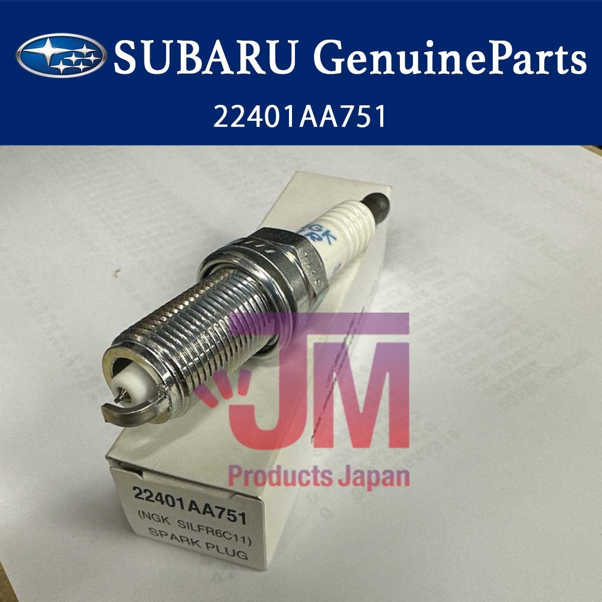 Subaru Spark Plugs 22401aa751 NGK SILFR6C11 OEM