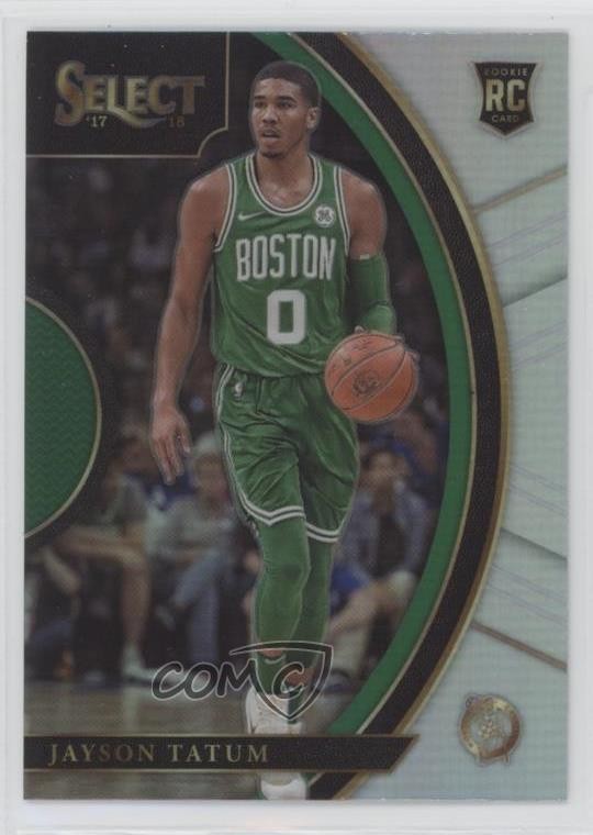 2017-18 Panini Select Concourse Silver Prizm Jayson Tatum #93 Rookie RC 3b3