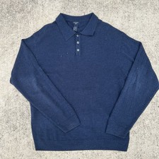Dockers XL Acrylic Knit Navy Size XL