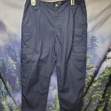 5.11 Tactical Mens Size 38x30 Blue Cargo Utility Shooting Pants