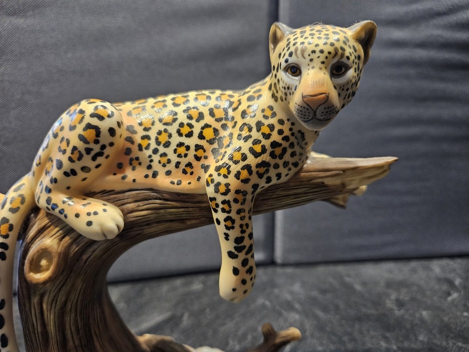 Vintage 2003 Home Interiors Leopards Domain Figurine 6.5 H x 6 W | eBay