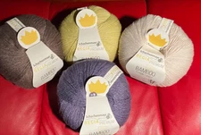 REGIA PREMIUM BAMBOO Yarn - choice 4 colors
