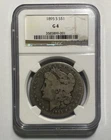 1895-S Morgan Silver Dollar NGC G4 Good Key Date