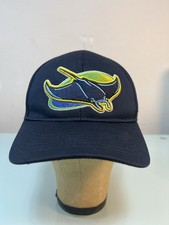Tampa Bay Rays Devil Ray Logo Youth Adjustable MLB Baseball Cap Navy