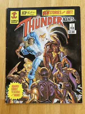 jcp Features-jcp Features the T.H.U.N.D.E.R. Agents #1 (JC Comics December 1981)