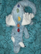 Jellycat Large Sky Dragon Blue Rainbow Plush Stuffed Animal Authentic NWT