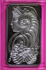 Rare 1980'S Pamp 1 OZ Silver Art Bar Suisse in Capsule Guaranteed Genuine B101