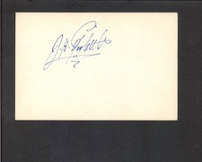 Jimmy Doolittle - Signed Autograph 4x6 Index Card - Army Air Force General