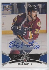 2016-17 Upper Deck AHL Brad Hunt #49 Auto ly6