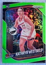 2025 WNBA PRIZM LIME GREEN 112/225 🏀 KATHRYN WESTBELD RC 29 Mercury 🔥 NEW